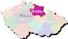 Hradec Kralove Czech map