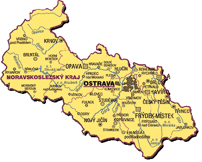 Ostrava Map